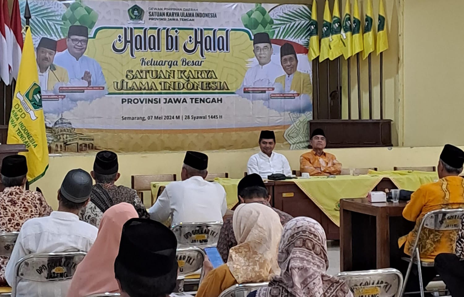 Meriahnya Kegiatan Halal Bihalal Satkar Ulama Indonesia Jateng ...