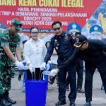 Pemkot Semarang dan Bea Cukai Musnahkan 7,3 Juta Batang Rokok Ilegal Senilai Rp11,4 Miliar