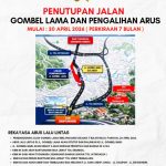 Mulai 20 April, Arus Lalu Lintas di Jalan Gombel Lama Dialihkan
